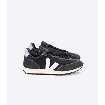 Veja RIO BRANCO ALVEOMESH Men's Running Shoes Black | NZ 162UZG